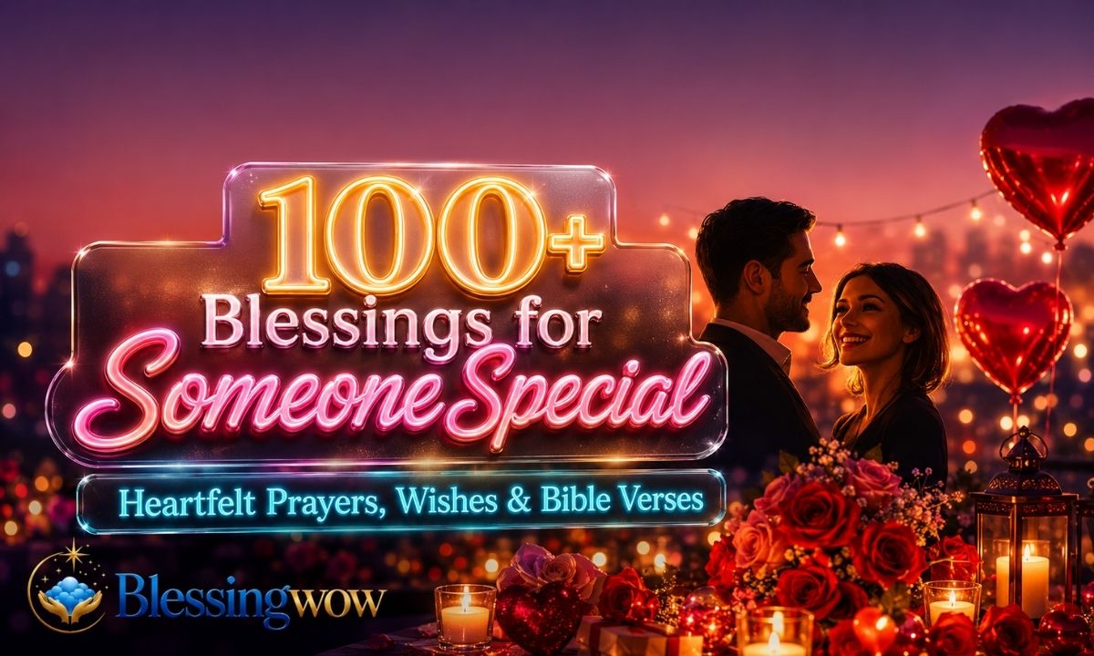 100+ Blessings for Someone Special Heartfelt Prayers, Wishes & Bible Verses