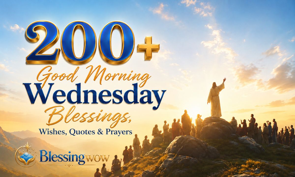200+ Good Morning Wednesday Blessings, Wishes, Quotes & Prayers