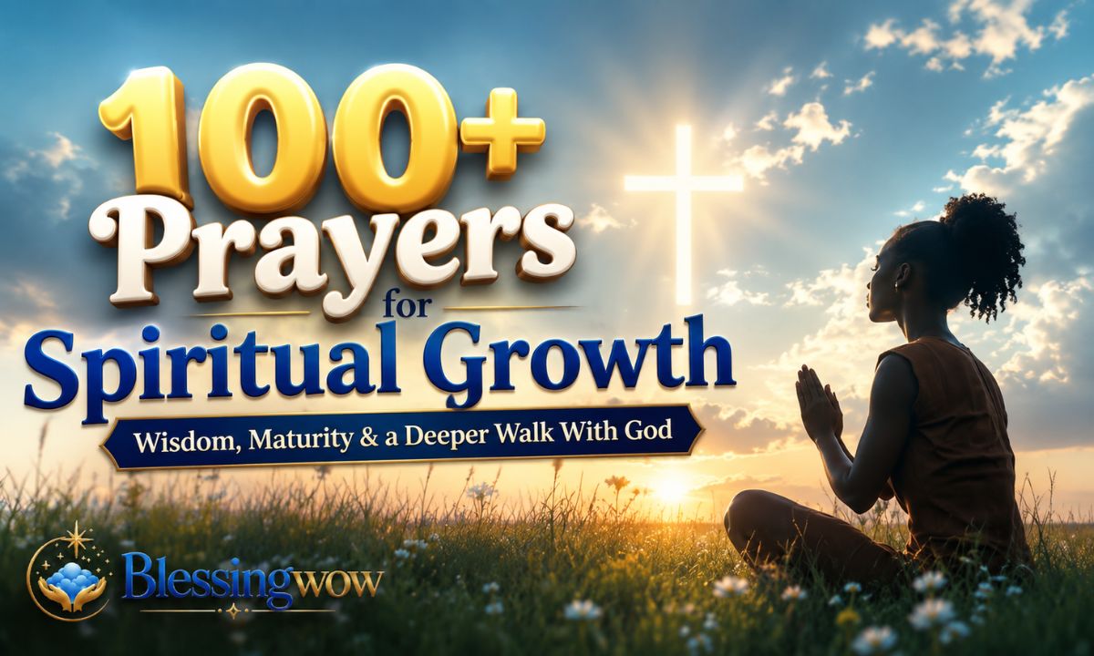 100+ Prayers for Spiritual Growth, Wisdom, Maturity & a Deeper Walk With God