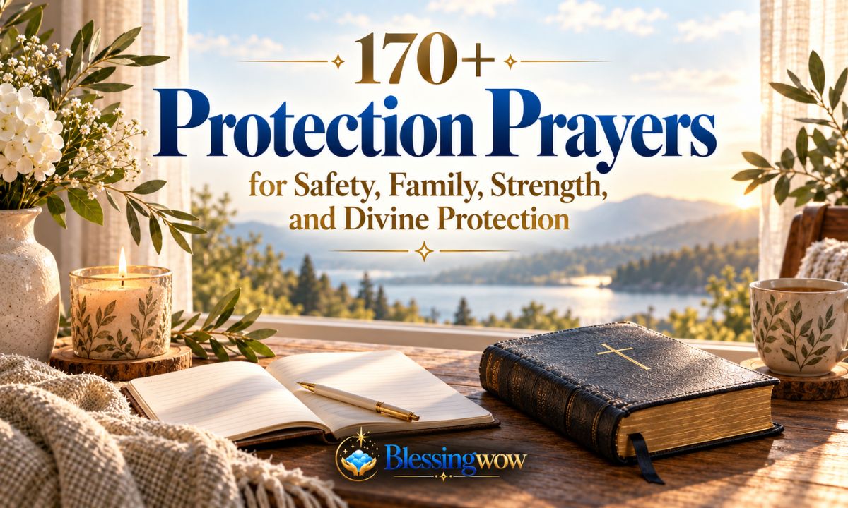 170+ Protection Prayers for Safety, Family, Strength, and Divine Protection