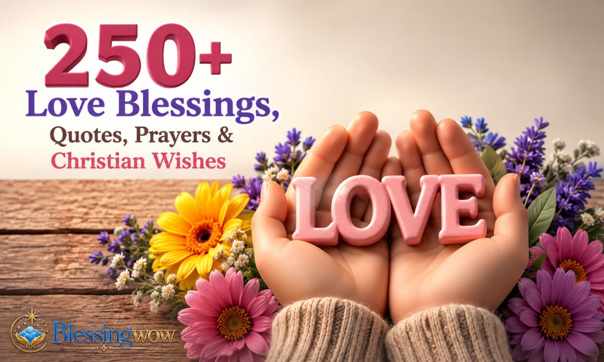 250+ Love Blessings, Quotes, Prayers & Christian Wishes
