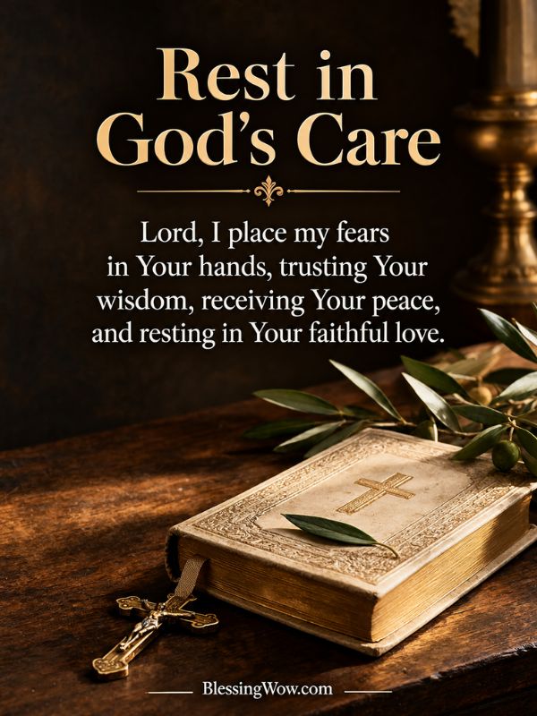 Prayer for Trust in God's Care