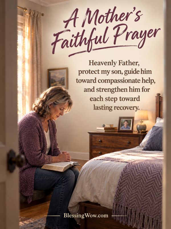 A Mother's Prayers for Her Son