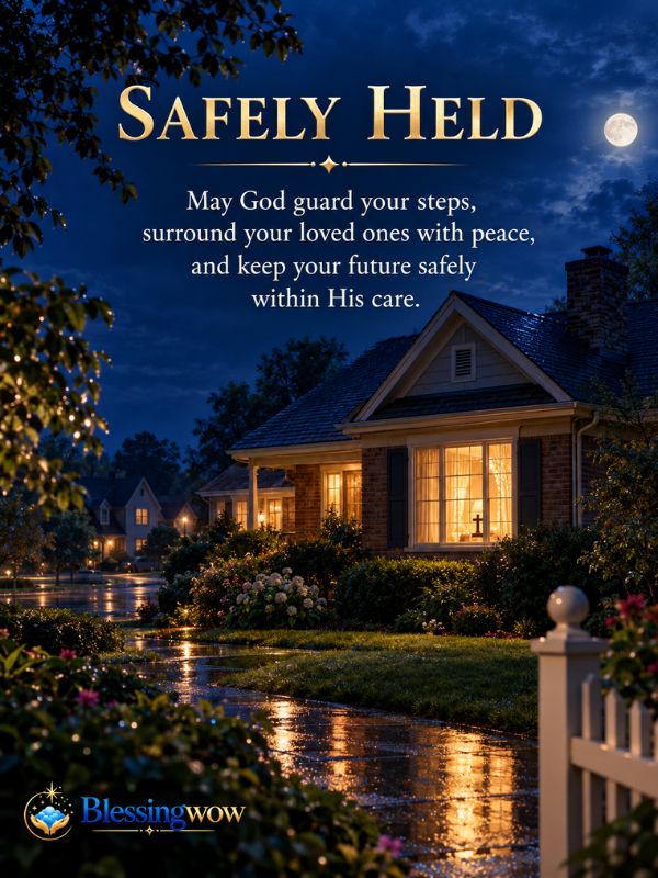 Blessings for God’s Protection Over the Future