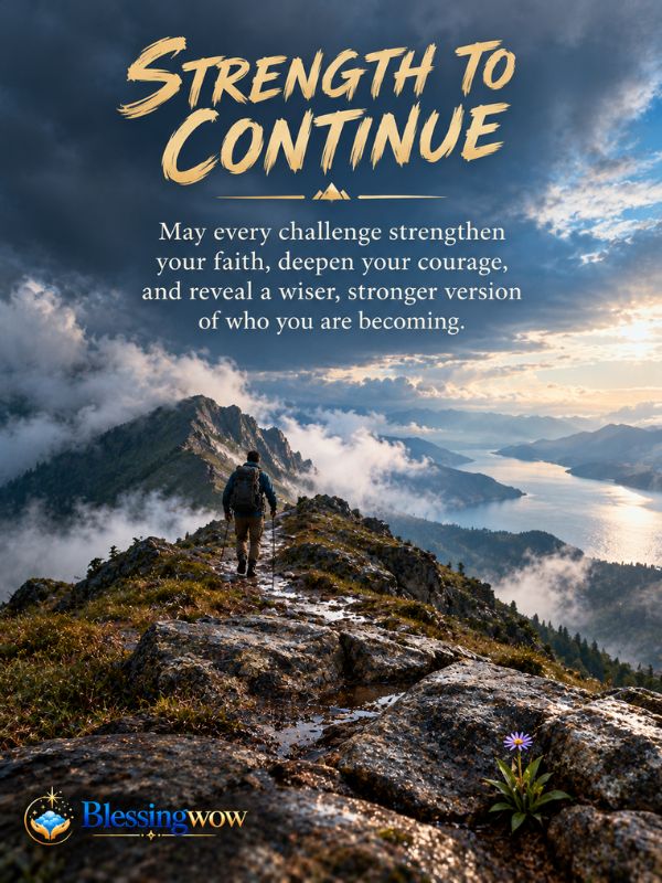 Blessings for Strength Through Future Challenges