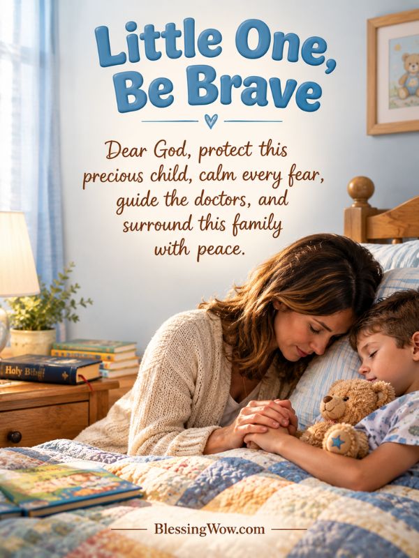 A Prayer for a Child Before Surgery