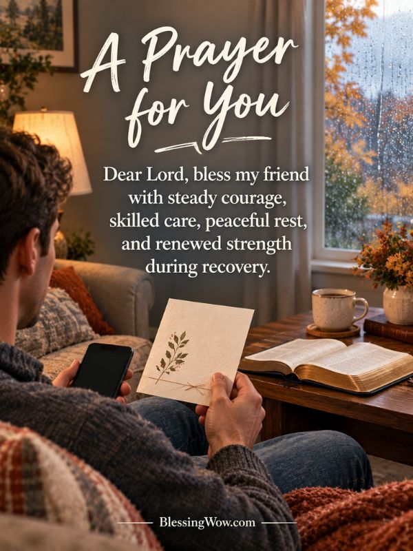 Prayers for Successful Surgery and Recovery for a Friend