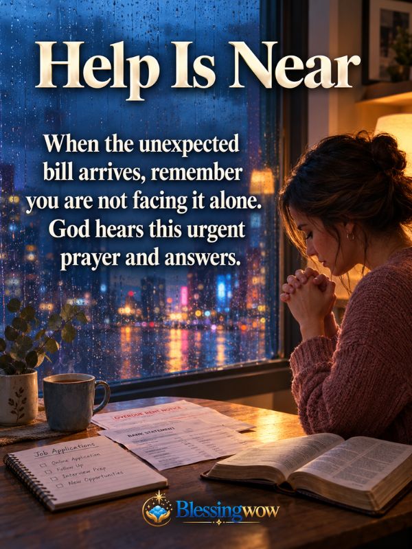 Urgent Prayers for Financial Help and Unexpected Expenses